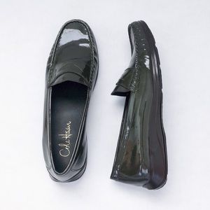 Green Patent Cole Haan Loafers
